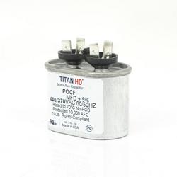 4 mfd 370/440V Oval Run Capacitor