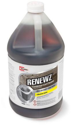 Foaming Condenser Coil Brighter and Cleaner