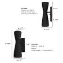 MABL 2 60W E26 SCONCE 