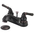 Olympia Faucets Moroccan Bronze Two Handle Centerset Bathroom Sink Faucet 
