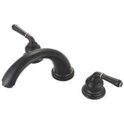 Two Handle Widespread Bathroom Sink Faucet in Moroccan Bronze