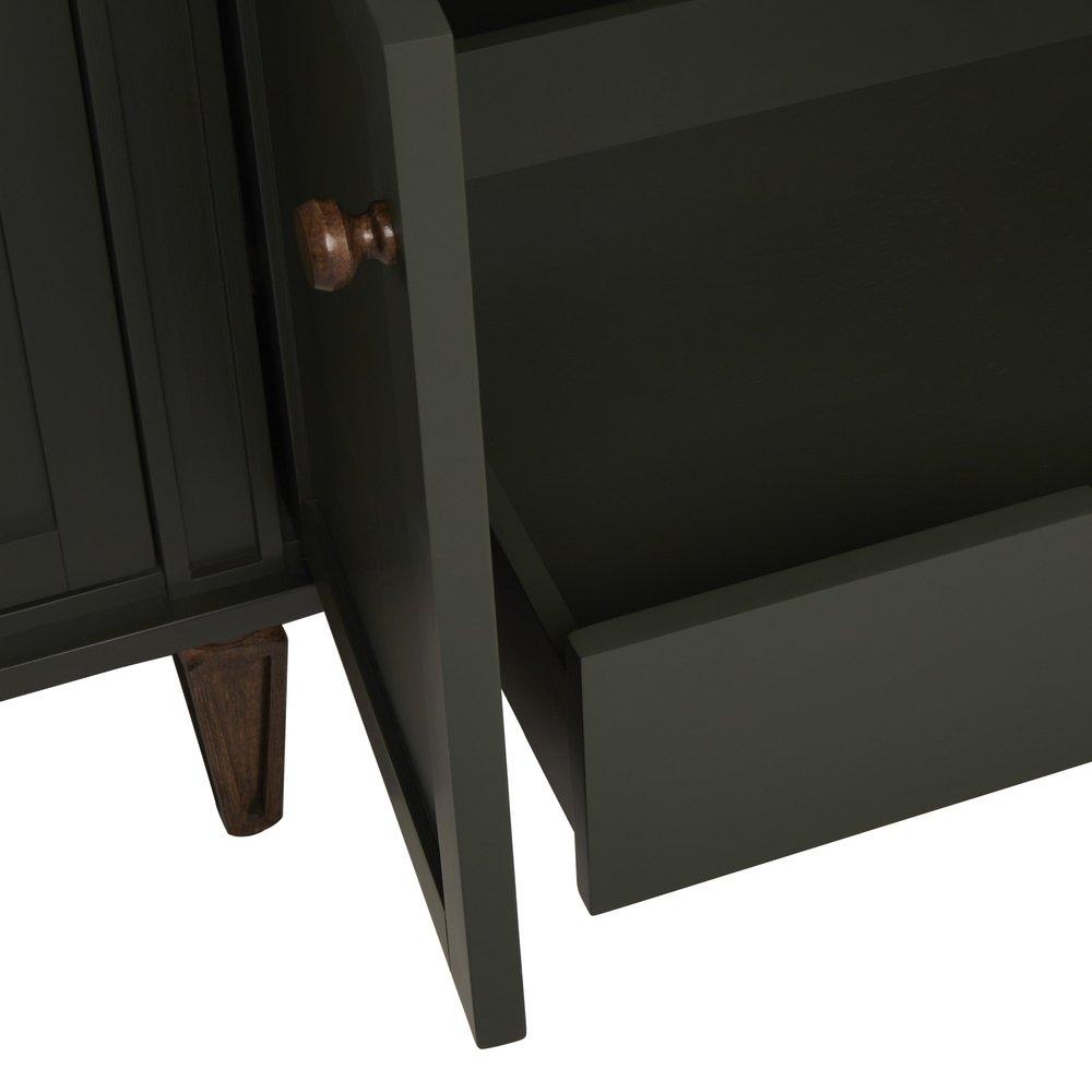 72 ELMDALE VANITY - DARK OLIVE GREEN - VANITY CABINET ONLY 