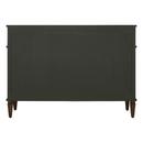 48 ELMDALE VANITY WITH RECTANGULAR UNDERMOUNT SINK - DARK OLIVE GREEN - CARRARA MARBLE - WIDESPREAD 
