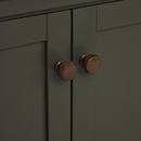 48 ELMDALE VANITY WITH RECTANGULAR UNDERMOUNT SINK - DARK OLIVE GREEN - ARCTIC WHITE - WIDESPREAD 