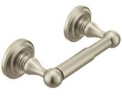 Wall Mount Toilet Tissue Holder in Brushed Nickel