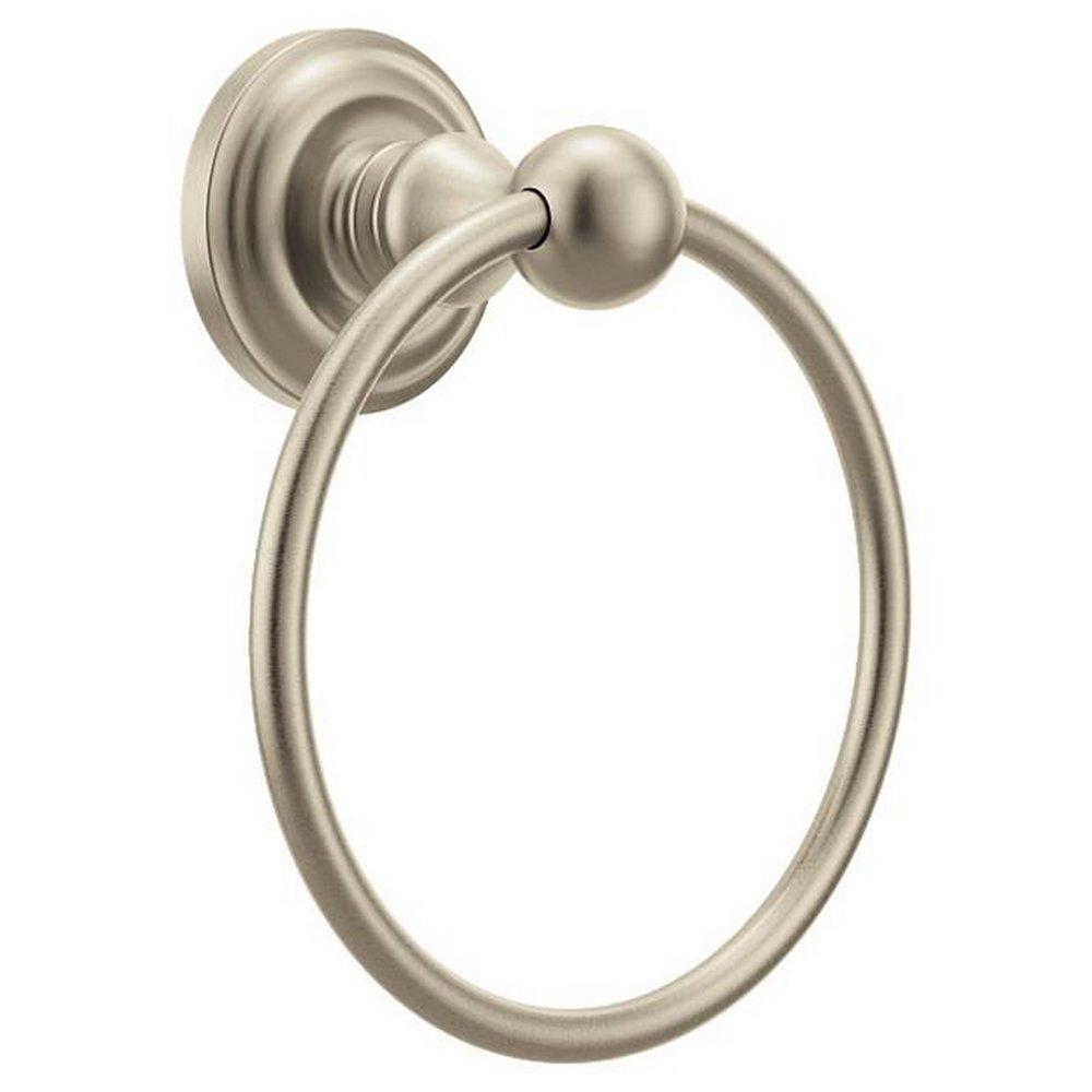 MADISON BRUSHED NICKEL TOWEL RING 