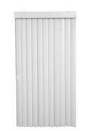 96 in. Vertical Blind Replacement Vanes in Smooth White (Pack of 100) 
