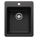 17 in. Dual Mount Silgranit Bar Sink in Anthracite