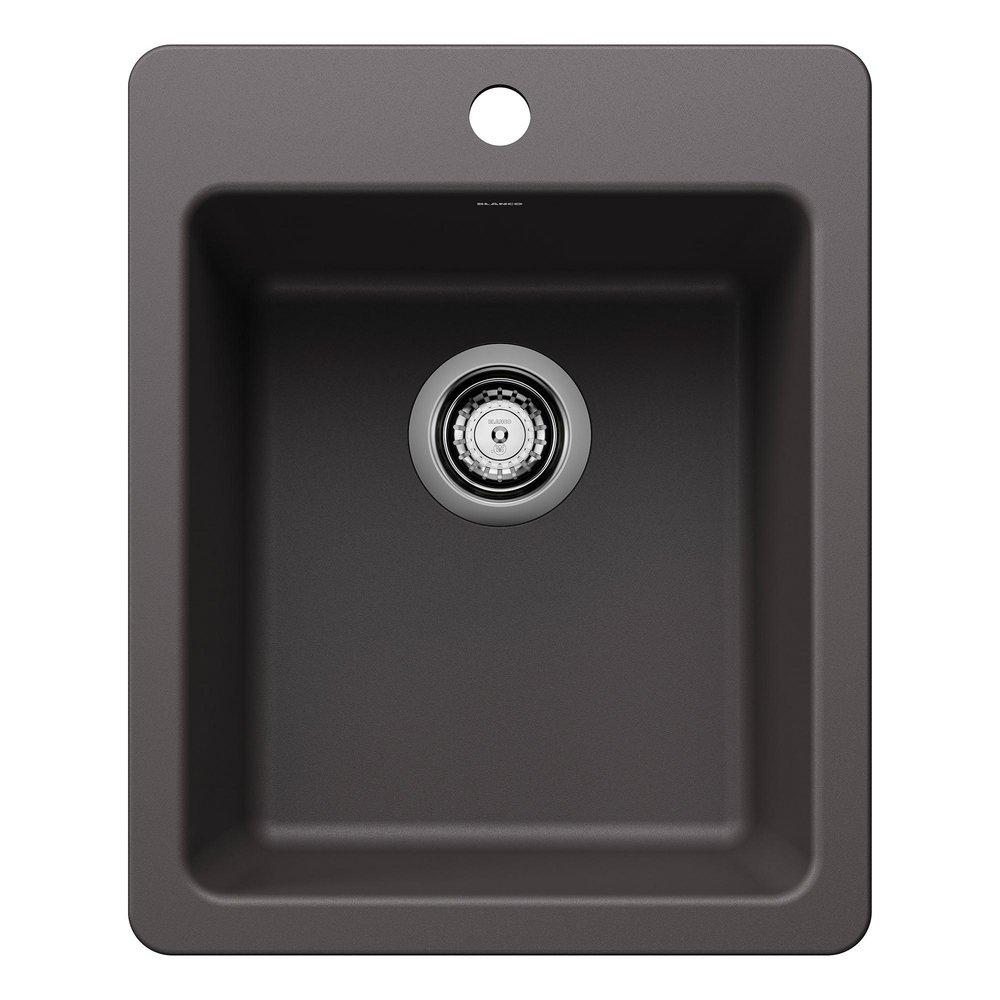 LIVEN 17 DUAL MOUNT BAR SINK - CINDER 