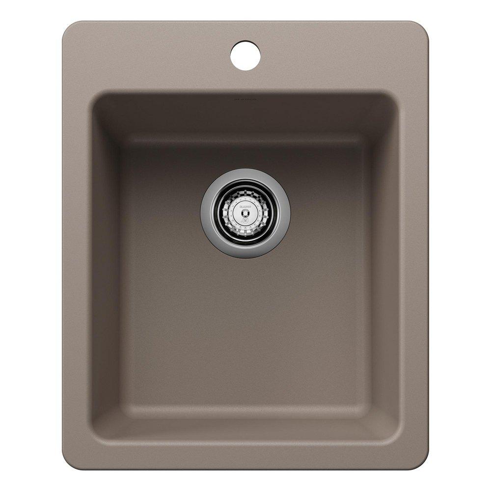 LIVEN 17 DUAL MOUNT BAR SINK - TRUFFLE 