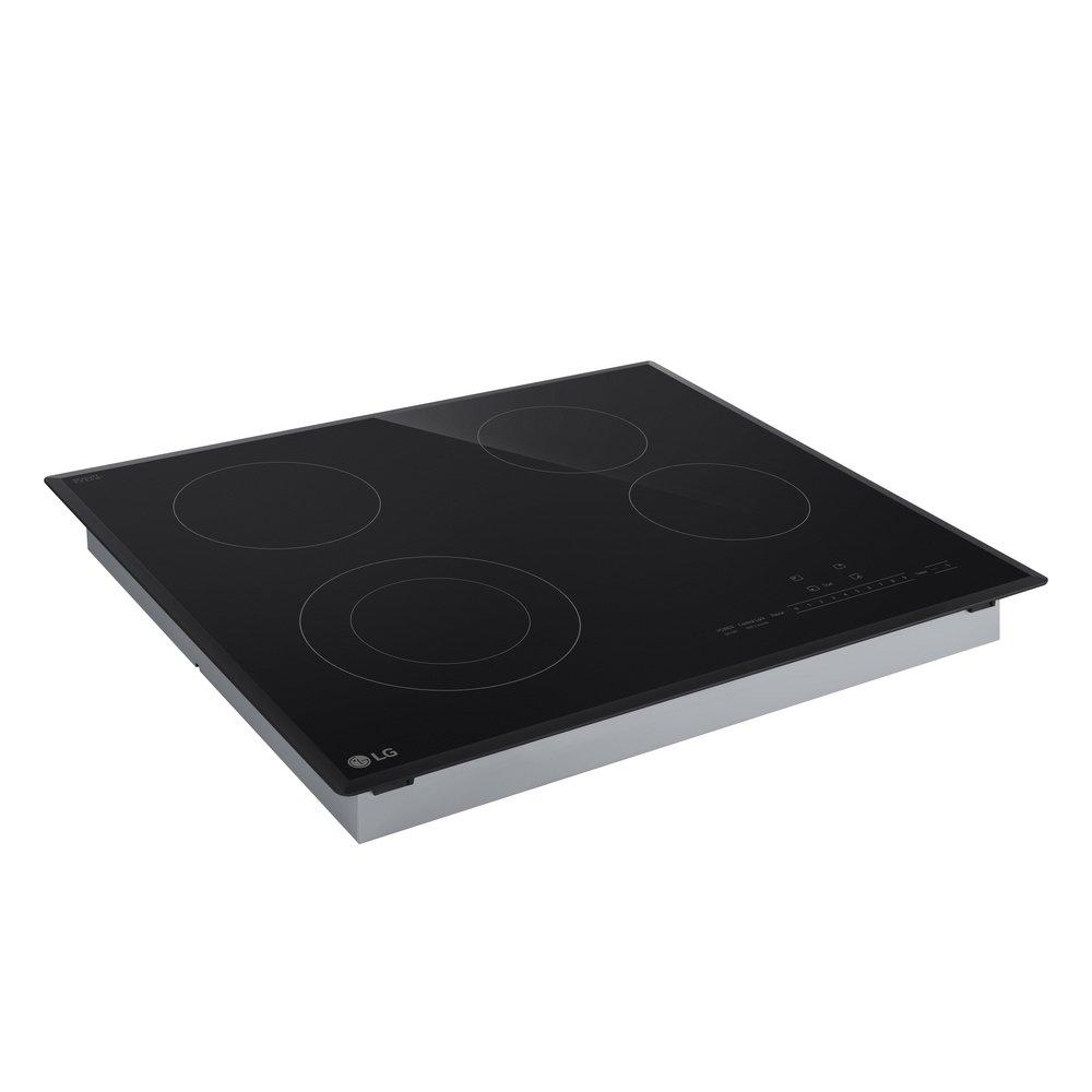 24 RADIANT COOKTOP 4 BURNER BLACK 