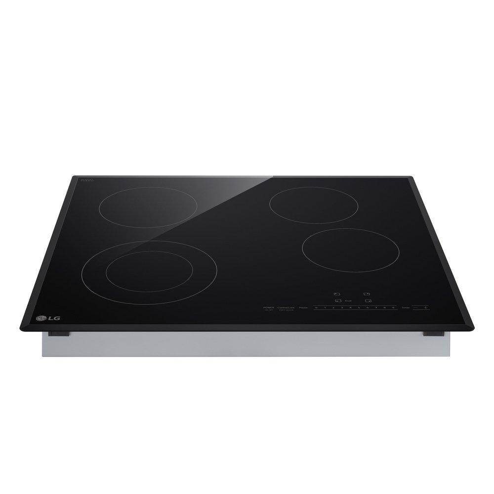 24 RADIANT COOKTOP 4 BURNER BLACK 