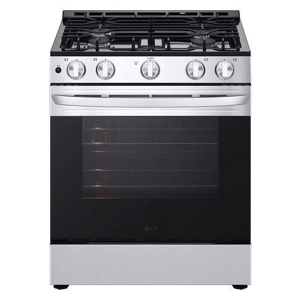 5.8 CU. FT. FRONT CONTROL GAS SINGLE OVEN RANGE WITH EASYCLEAN STAINLESS STEEL 