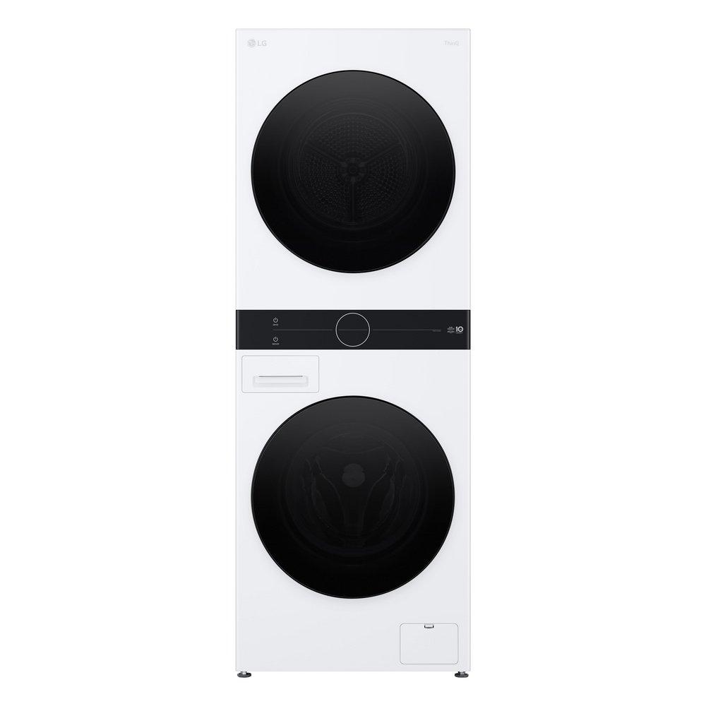 2.3 CU.FT. WASHER 4.2 CU.FT. DUAL INVERTER HEAT PUMP VENTLESS DRYER WASHTOWER WITH CENTER CONTROL AND AIDD WHITE 