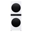 2.3 CU.FT. WASHER 4.2 CU.FT. DUAL INVERTER HEAT PUMP VENTLESS DRYER WASHTOWER WITH CENTER CONTROL AND AIDD WHITE 