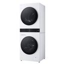 2.4 CU.FT. WASHER 4.2 CU.FT. DUAL INVERTER HEAT PUMP VENTLESS DRYER WASHTOWER WITH CENTER CONTROL AND AIDD WHITE 