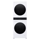 2.4 CU.FT. WASHER 4.2 CU.FT. DUAL INVERTER HEAT PUMP VENTLESS DRYER WASHTOWER WITH CENTER CONTROL AND AIDD WHITE 