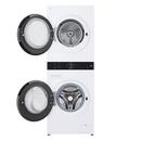 2.4 CU.FT. WASHER 4.2 CU.FT. DUAL INVERTER HEAT PUMP VENTLESS DRYER WASHTOWER WITH CENTER CONTROL AND AIDD WHITE 