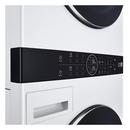 5.0 CU.FT. WASHER 7.8 CU.FT. DUAL INVERTER HEAT PUMP VENTLESS DRYER WASHTOWER WITH CENTER CONTROL AND TURBOWASH360 WHITE 