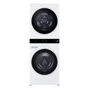 5.0 CU.FT. WASHER 7.8 CU.FT. DUAL INVERTER HEAT PUMP VENTLESS DRYER WASHTOWER WITH CENTER CONTROL AND TURBOWASH360 WHITE 