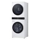 5.0 CU.FT. WASHER 7.8 CU.FT. DUAL INVERTER HEAT PUMP VENTLESS DRYER WASHTOWER WITH CENTER CONTROL AND TURBOWASH360 WHITE 