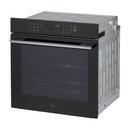 24 3.0 CU.FT SINGLE CONVECTION WALL OVEN SELF CLEAN BLACK 
