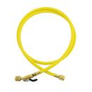 1/4 X 60 YELLOW ENVIRO-SAFE HOSE W/BALL VALVE AND A2L ADAPTER 