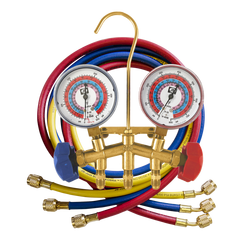 2-Valve Manifold Gauge Set, R-32 / R-454B / R-410A, with 60 in. CCLE Hoses
