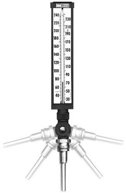 30 to 240 Degree F 9 in. Adjustable Thermometer