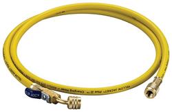 60 in. 1/4 in. Left-Hand to 1/4 in. Right-Hand Threaded Hose with Ball Valve
