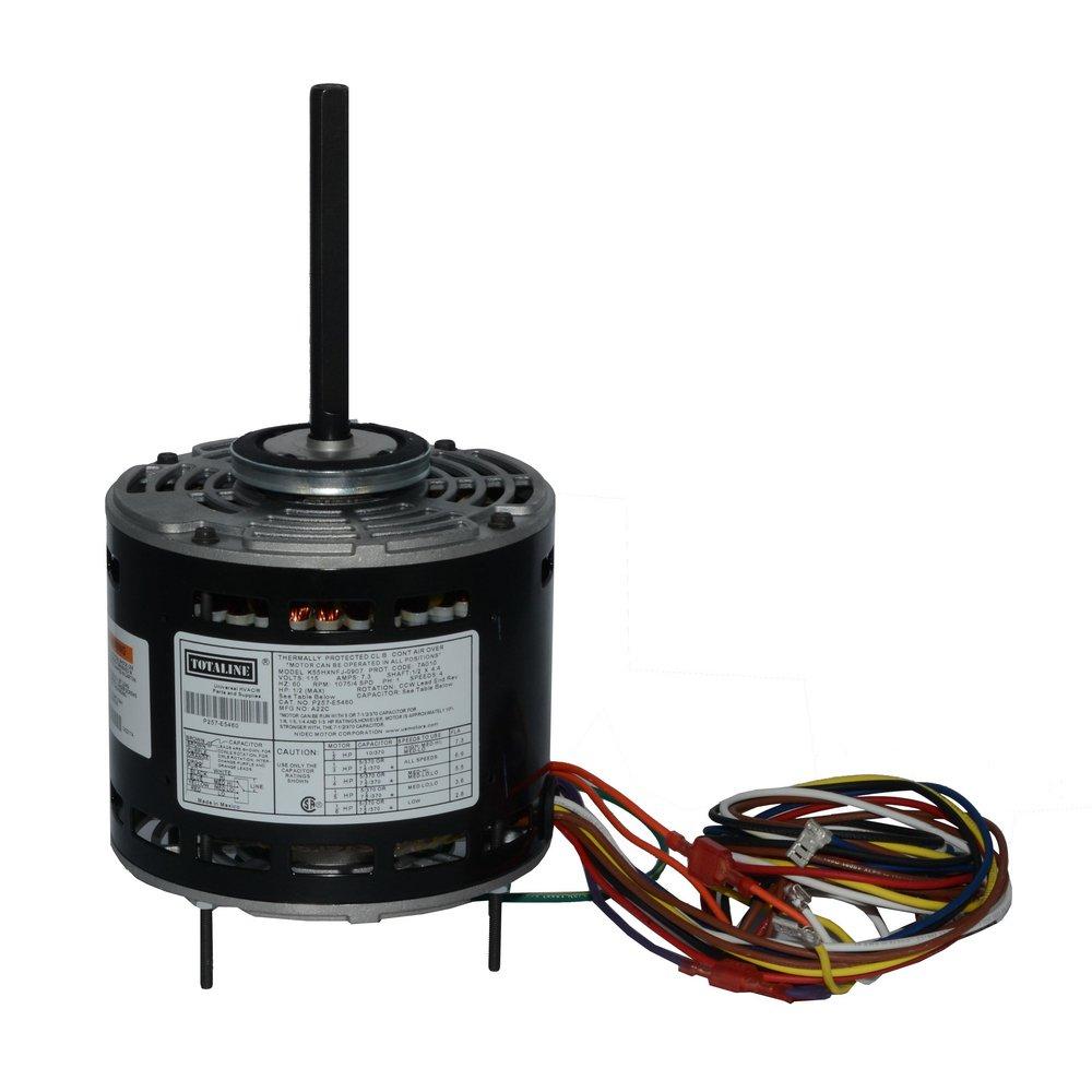 MTR BLWR 1/6-1/2 HP 115V VAR RPM 