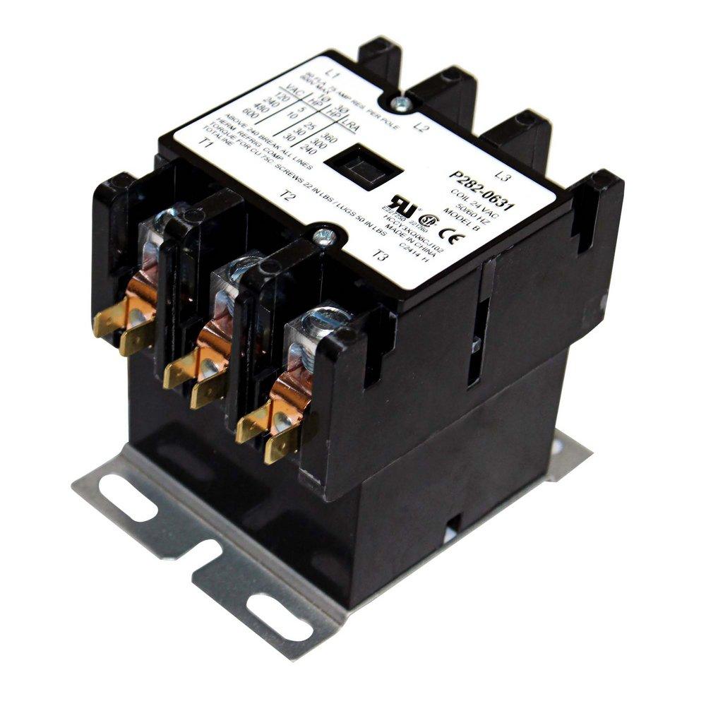 CONTACTOR 24V 60 AMP 3-POLE MIN 