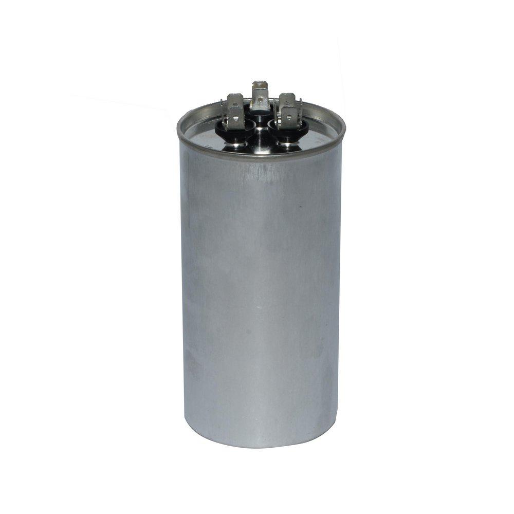 DUAL RUN CAPACITOR 80/5 MFD 440V RND 