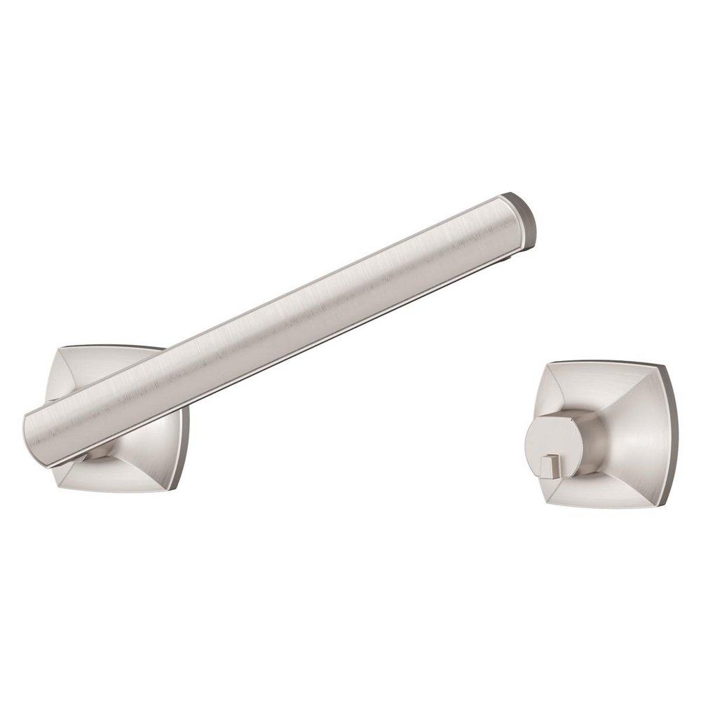 VANERI TOILET PAPER HOLDER IN SPOT DEFENSE BRUSHED NICKEL 