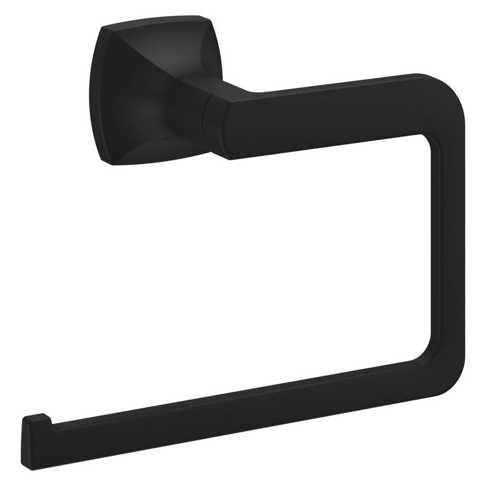 VANERI TOWEL RING IN MATTE BLACK 