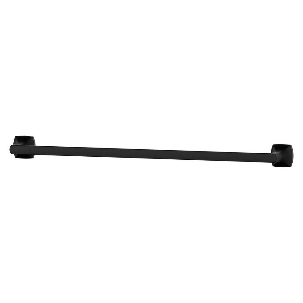 VANERI 24 IN TOWEL BAR IN MATTE BLACK 