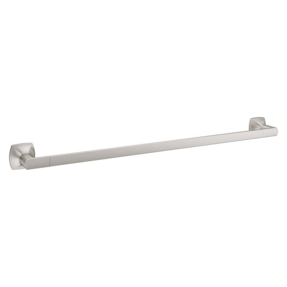 VANERI 24 IN TOWEL BAR IN SPOT DEFENSE BRUSHED NICKEL 
