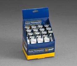 1 x 1-3/8 in. Stainless Steel Pocket Thermometer