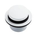 TOE TAP TUB DRAIN - WHITE 