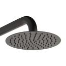 Freestanding Outdoor Shower Panel with Hand Shower in Matte Black 