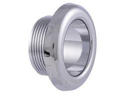 Large Hole Box Escutcheon in Chrome