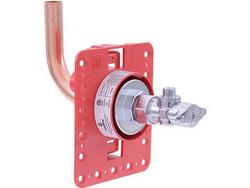 Quarter Turn 3/8 in. Copper Fixture Outlet Box