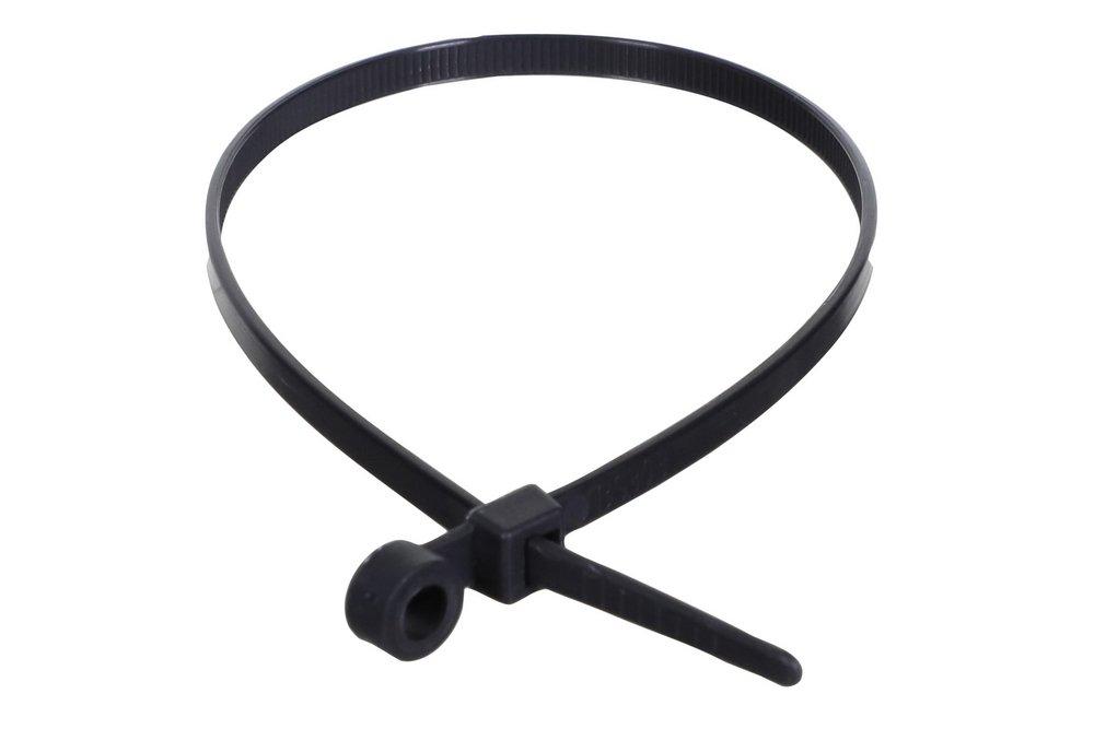 CABLE TIE, BLK,11IN,PK OF 100 