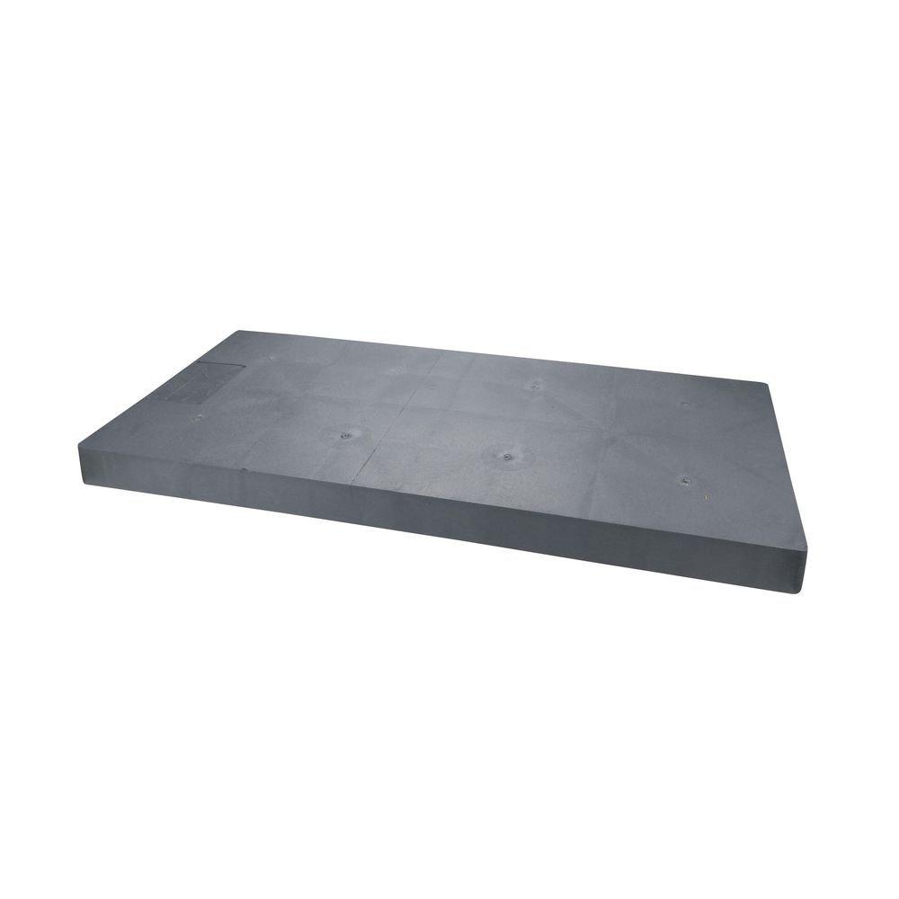 DiversiTech&reg; Grey Equipment Pad Plastic 