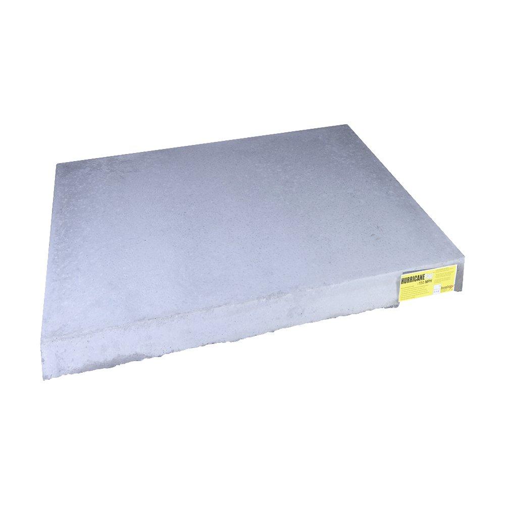 DiversiTech&reg; Grey 18 x 40 in. Cladlite Hurricane Pad 