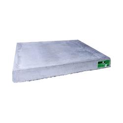 36 in. x 36 in. x 4 in. Concrete Equipment Pad - Grey