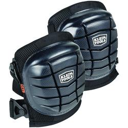 One Size Fits All Foam, Plastic and Rubber Knee Pads in Black