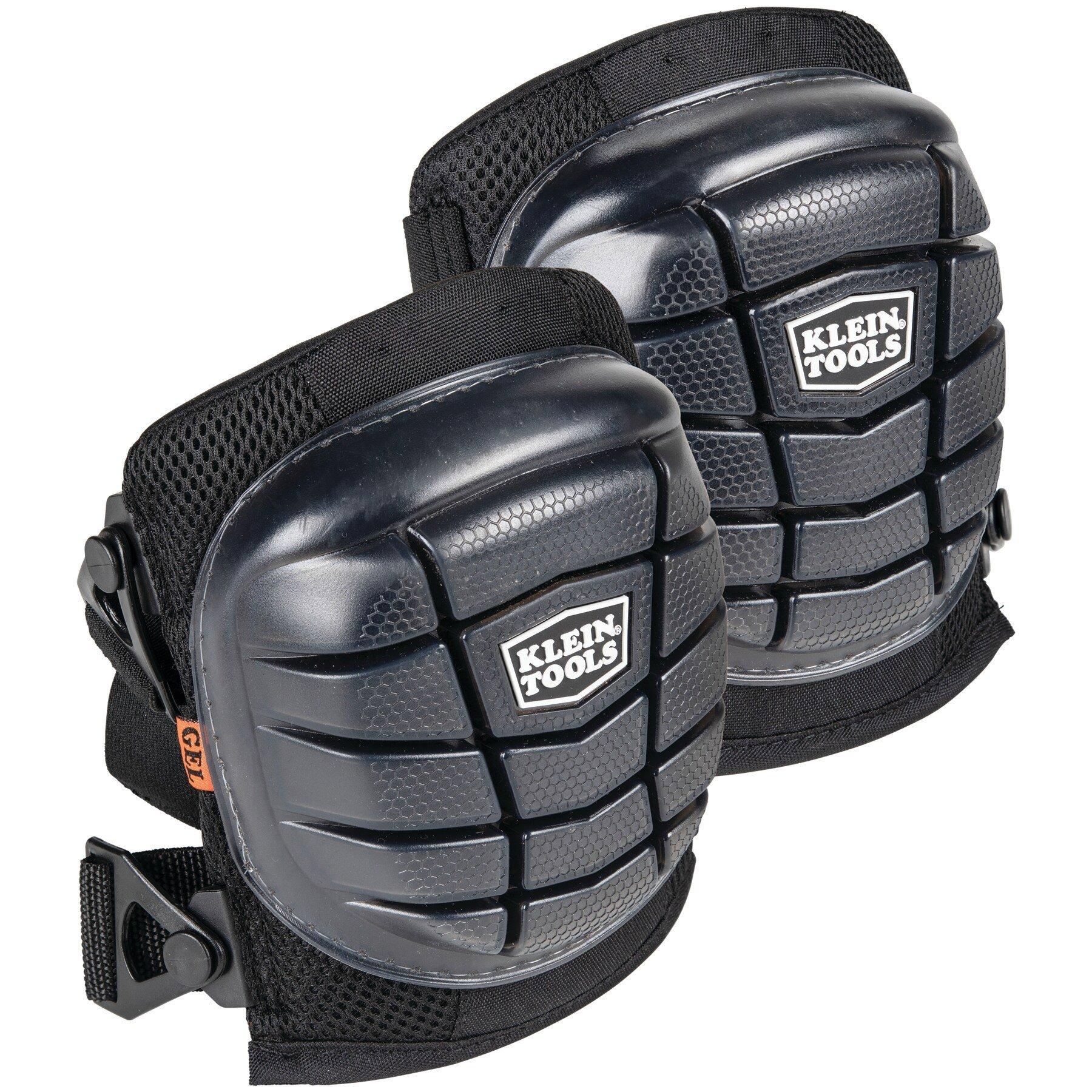 Klein Tools Black One Size Fits All Knee Pads in Black 