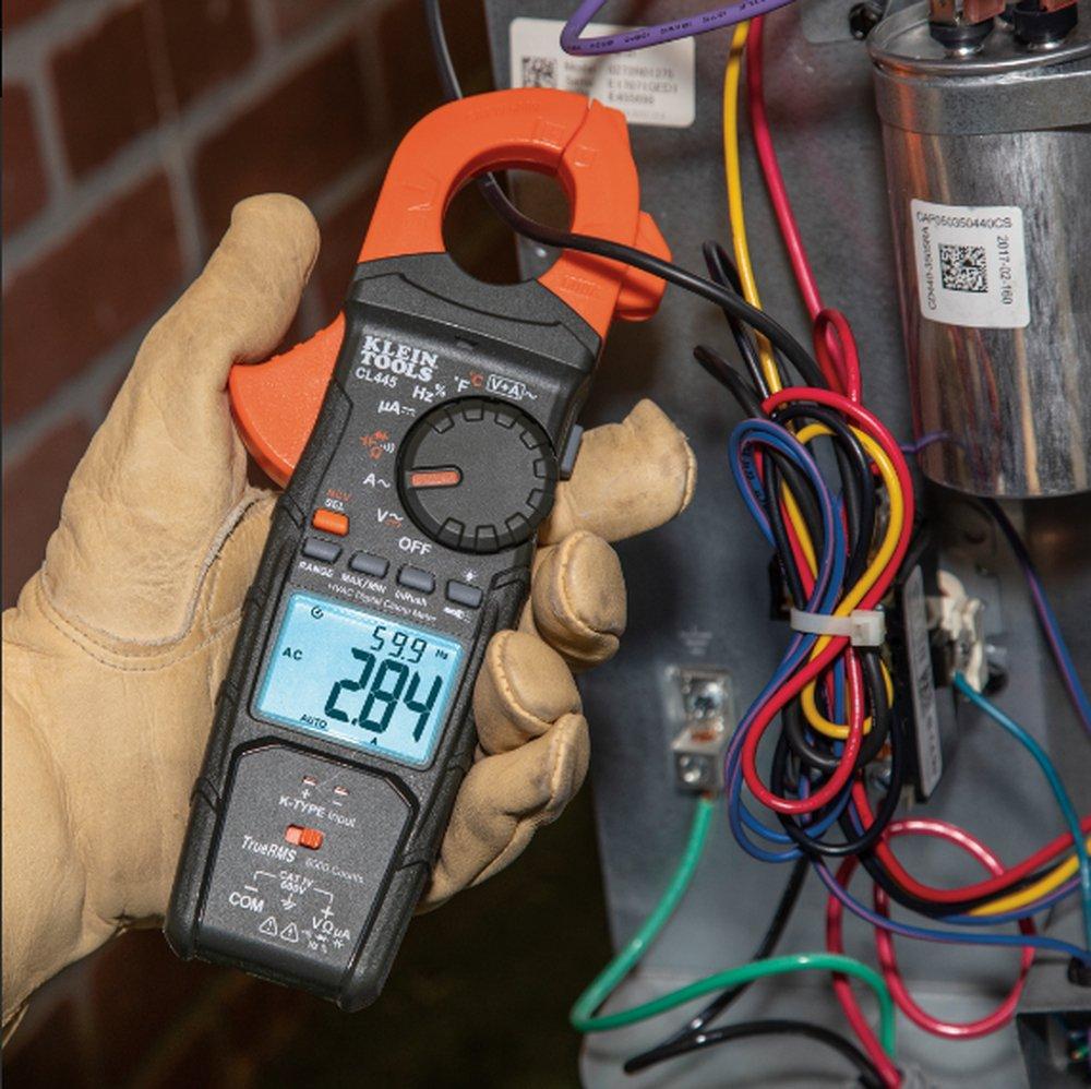 Klein Tools Black 750V Electrical Meter & Multimeter 