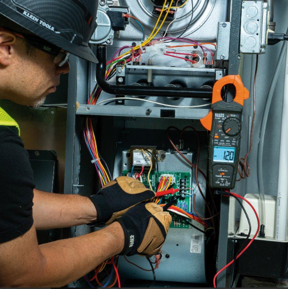 Klein Tools Black 750V 600A Electrical Meter & Multimeter 